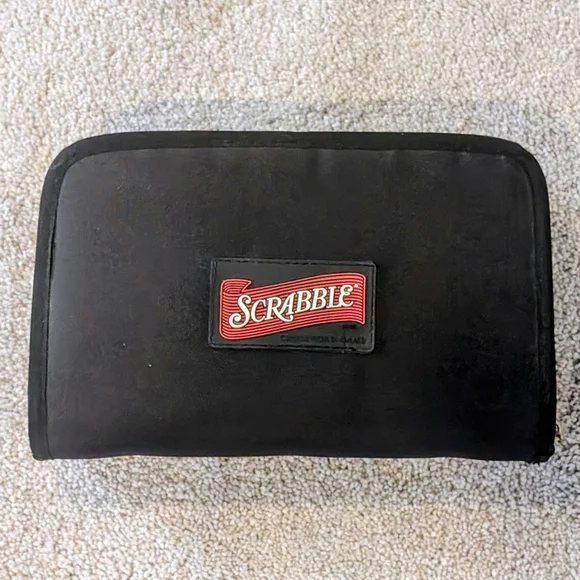 Vintage Scrabble Travel Edition Board Game Deluxe Turntable Case - Picture 4 of 4